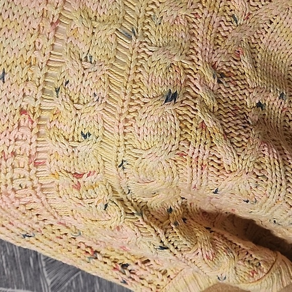 🍁NWT! Free People Honeycomb Combo Sweater Size Large Perfect for Fall! - Picture 2 of 6